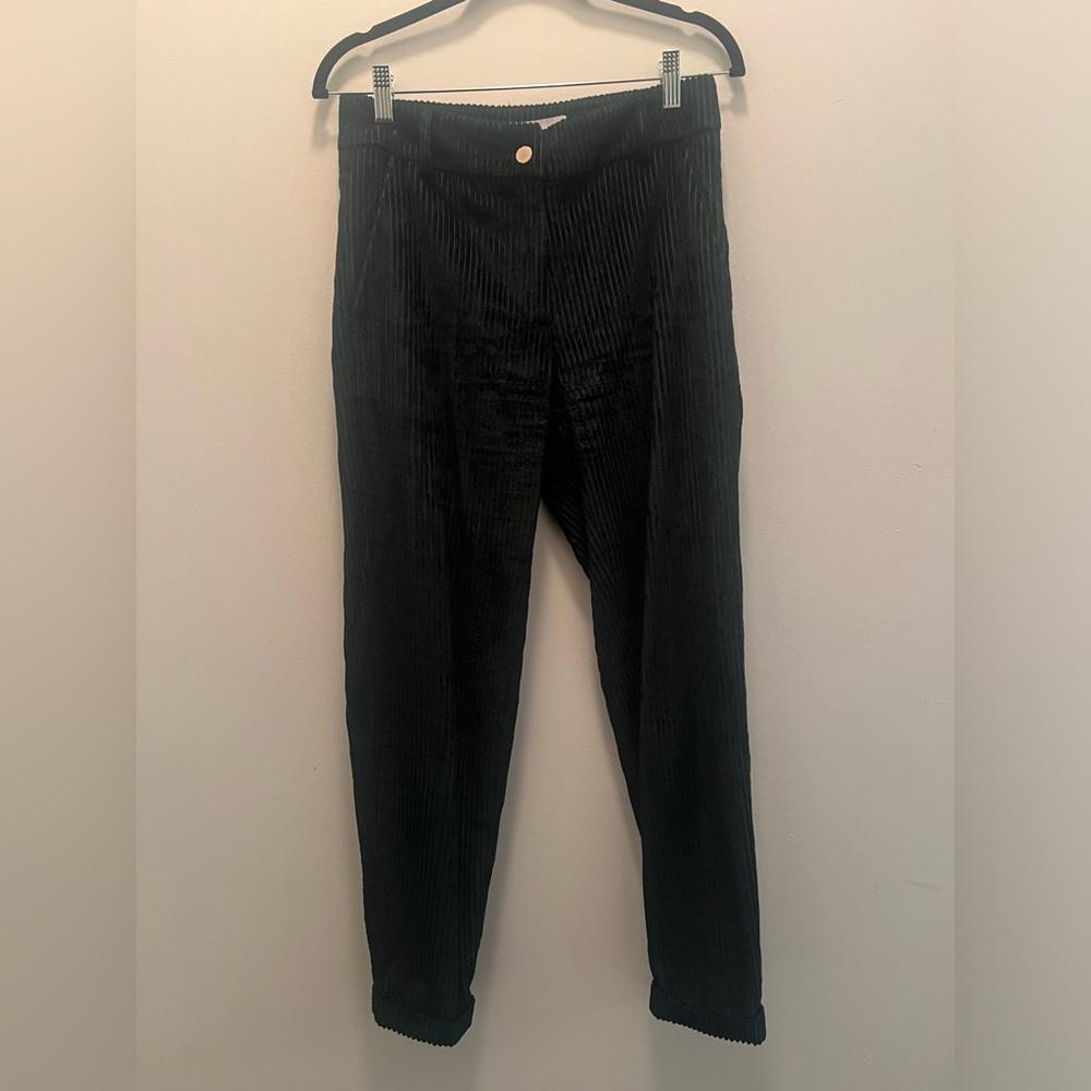 Margaux Lonnberg Green Corduroy Dress Pant (sz. EU 34/US 2)